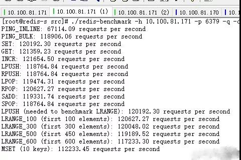 Redis 性能测试与监控